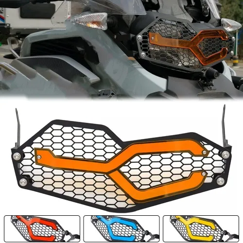 Vista 4 de Funda protectora de faros delanteros para BMW F850GS para Adventure para F 850 GS para F750GS 2018-2022, protector de faros delanteros