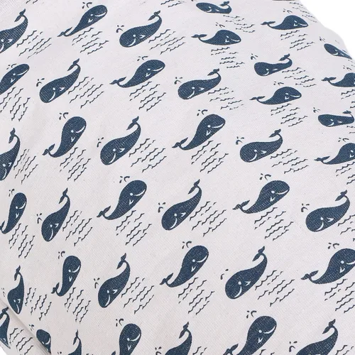 Vista 7 de Cesta de lavandería impermeable con patrón de delfín, cestas plegables para ropa sucia, cestas de almacenamiento de gran capacidad para dormitorio
