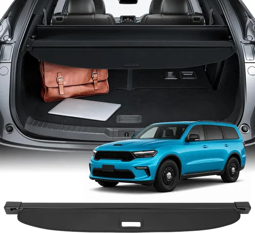 Vista 40 de SCITOO Cubierta de carga 2022-2024 para Jeep Grand Cherokee, accesorios retráctiles para maletero trasero, antimiradas, cubierta de seguridad