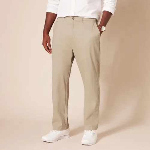 Vista 6 de Tienda Essentials Ajuste relajado casual elástico caqui