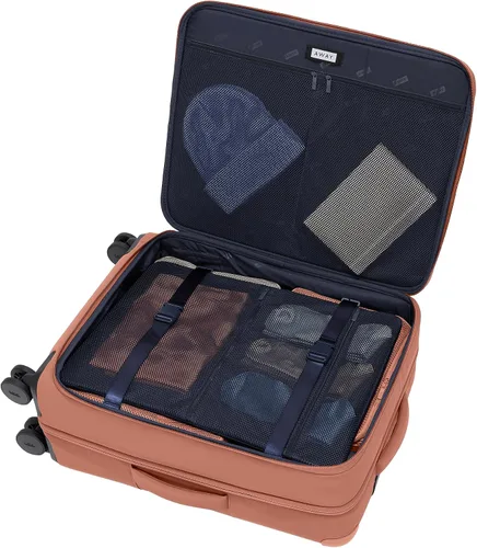 Vista 5 de Away Equipaje mediano Softside, Arcilla rosa.