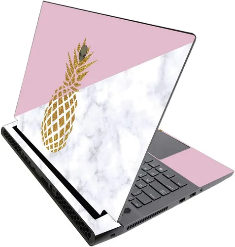 Vista 147 de MightySkins - Skin brillante con purpurina para Alienware M17 R3 (2020) y M17 R4 (2021) - Diversión de los años 90 Acabado duradero con purpurina