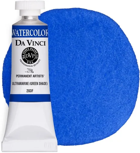 Vista 72 de DA VINCI PAINTS Pintura Acuarela Profesional para Artistas, Azul Cobalto, 15mL