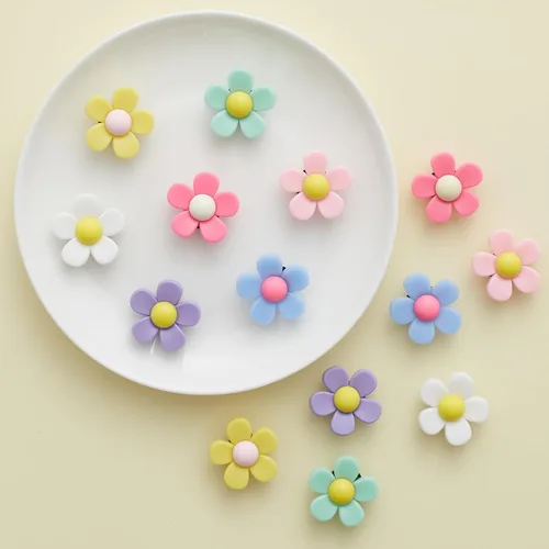 Vista 2 de Flower Croc Charms for Girls, Cute Flower Shoe Charms Daisy Croc Charms Shoe Decoration Charms for Women, Teens and Kids