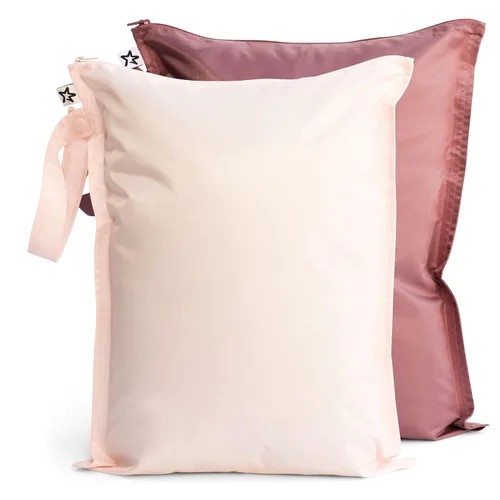 Vista 24 de Tiny Twinkle Bolsas húmedas a prueba de desorden 1 paquete de bolsas húmedas reutilizables impermeables para trajes de baño Ropa de bebé Bolsa