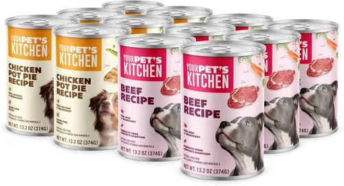 Vista 15 de YOUR PET'S KITCHEN - Mocasines de carne de res, verduras y cebada, 13.2 onzas (paquete de 6)
