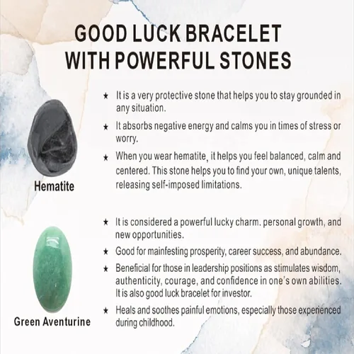 Vista 5 de Pulsera de triple protección para traer suerte y prosperidad hematita negra obsidiana ojo de tigre, pulsera Fengshui para mujeres y hombres