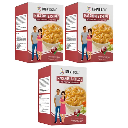 Vista 4 de BariatricPal High Protein Light Entree - Macarrones cremosos y queso (paquete de 1)