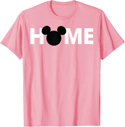Vista 39 de Disney Mickey And Friends Mickey Silhouette Home - Camiseta, gris, S Gris Oscuro