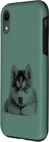 Vista 2 de Siberian Husky for Dog Mom and Paw Parents Case for iPhone XR
