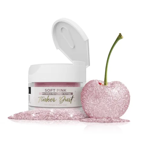 Vista 7 de Bakell - Brillantina 100% comestible, Tinker Dust®, 5 g, color negro, vegano, certificado Kosher, para pasteles, cupcakes, paletas, bebidas y postres