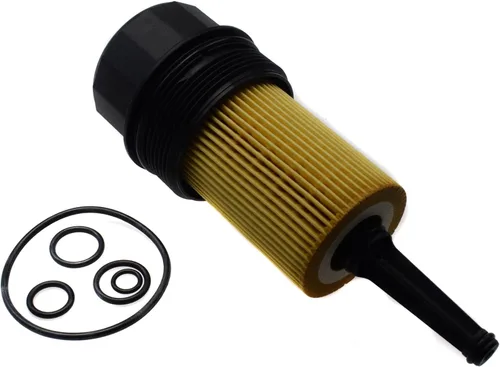 Vista 5 de Filtro de aceite de motor con tapa de cubierta de carcasa 6111800010 para Dodge Sprinter 2500 3500 2003-2006 para Freightliner Sprinter 2500 3500