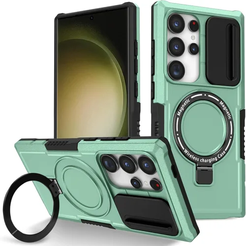 Vista 94 de Funda magnética para Samsung Galaxy Note 20 Ultra, soporte para teléfono, funda protectora mate a prueba de golpes, funda protectora para teléfono