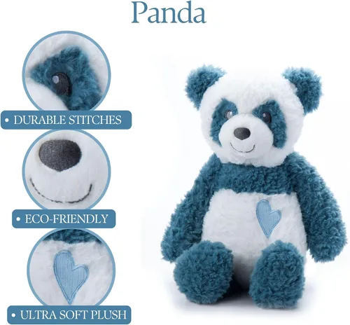 Vista 9 de The Petting Zoo Peluche de panda, regalos para niños, animales Snuggle Palz, juguete de peluche de panda de 14 pulgadas