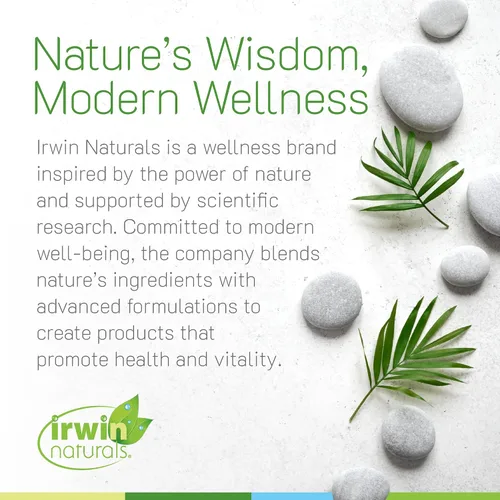 Vista 6 de Irwin Naturals Turmeric+ para todo el cuerpo - BioPerine Complex Absorción Mejorada - 60 cápsulas blandas líquidas
