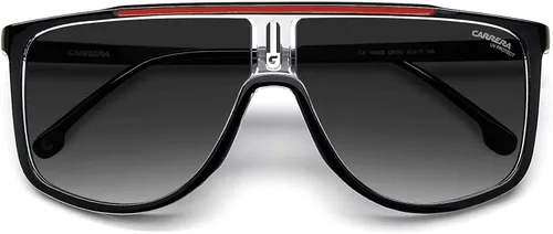 Vista 5 de Carrera 1056S - Lentes de sol para hombre con sombra 6111145 color negro y rojo