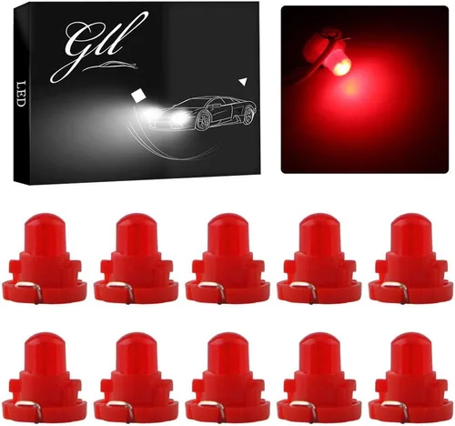 Vista 7 de Grandview 10 unids T4.2 COB 1 SMD Led para tablero de instrumentos Cluster Luz del coche Bombilla de luz lateral Luz indicadora Panel interior Azul
