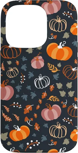 Vista 16 de iPhone 13 Otoño Hojas Caídas Calabaza Cosecha de Especias Feliz Otoño