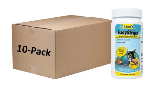Vista 7 de Tetra EasyStrips Tiras de prueba de amoníaco para agua de acuario, 100 Pruebas para el amoníaco en 10 segundos, para el tanque de peces de agua