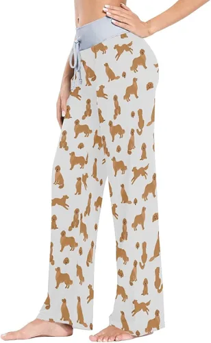 Vista 2 de vvfelixl Pantalones de pijama para mujer ropa de dormir pantalones de pijama multicolor XS-XL