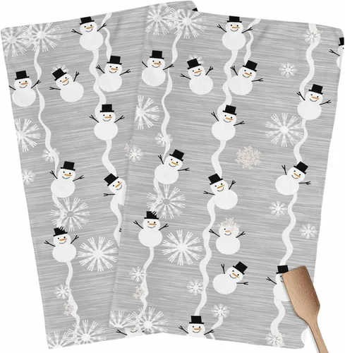 Vista 18 de Toallas de cocina rústicas de girasol, papel de periódico retro marrón rústico de microfibra absorbente para platos de cocina, toalla de baño