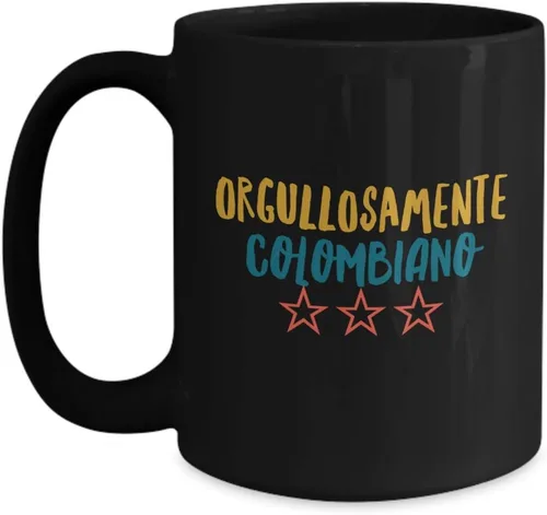 Vista 3 de Copa de Café Vaso, taza café divertidas, tazas personalizadas, taza de café inspiradoras, taza con mensajes positivos., 11onza, Blanco