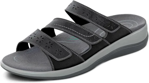 Vista 13 de Sandalias ortopédicas estirables Orthofeet Sahara Slide para mujer