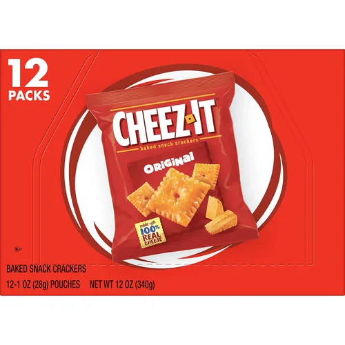 Vista 12 de Cheez-It Snack Crackers Original - Paquete de 12