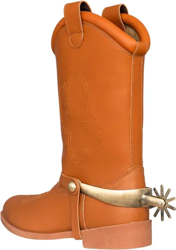 Vista 6 de Botas de disfraz de lujo para adultos del Sheriff Woody