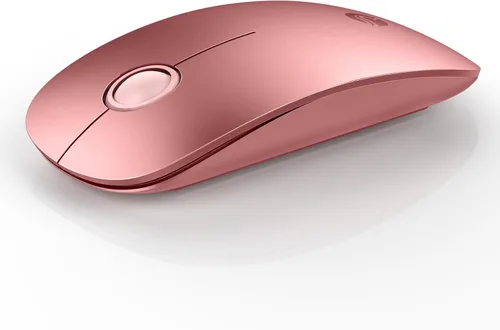 Vista 14 de RAPIQUE Ratón Inalámbrico Bluetooth - (BT5.1+USB) Ratón de Computadora de Modo Dual Delgado con Clic Silencioso, Baja Potencia y 1600 DPI, Ratón