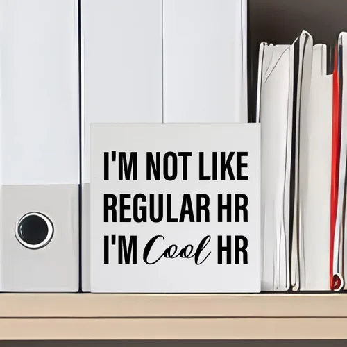 Vista 3 de Regalos de oficina de recursos humanos para mujeres y hombres, citas de humor de recursos humanos, compañeros de trabajo, jefe de oficina, regalos