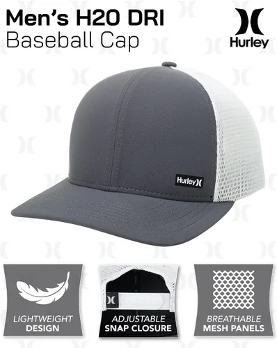 Vista 2 de Hurley - Gorro de deporte para hombre ajustable ajuste casual tejido cómodo