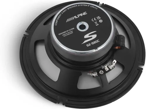 Vista 4 de Alpine S2-S80C - Juego de altavoces de componentes de 8" de la serie S de próxima