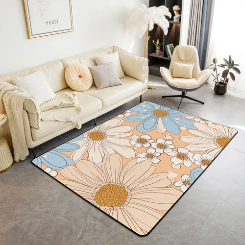 Vista 28 de Erosebridal Alfombras Deportivas de Área para Niños 1.49 m x 1 m, Alfombra Antideslizante de Béisbol, Fútbol, Baloncesto, Alfombra Deportiva