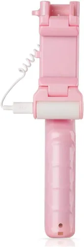 Vista 2 de Sirui SS-01 Smart Selfie Stick con luz LED incorporada, rosa