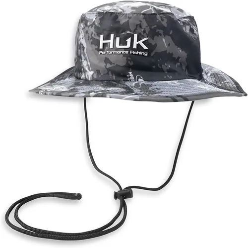 Vista 7 de HUK Sombrero Boonie para hombre, sombrero de pesca de ala ancha para hombre Sólido - Harbor Mist