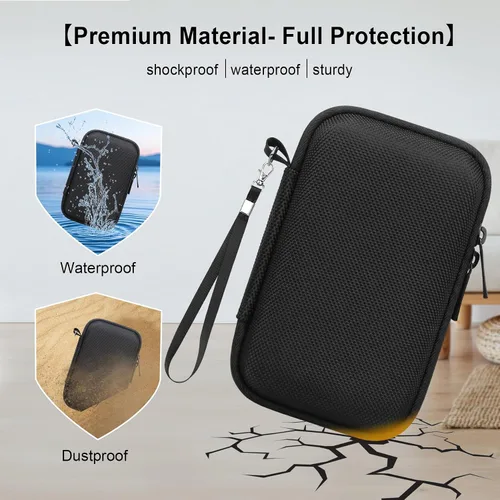 Vista 5 de Elonbo Funda para cámara digital Canon PowerShot G7 X Mark III/G7 X Mark II/Canon Powershot SX740 HS/ SX730 HS/ SX720 HS - Funda de transporte