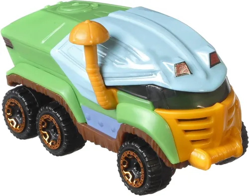 Vista 4 de Hot Wheels Masters of The Universe - Coche de juguete a escala 1:64, juego de 5 vehículos de personajes inspirados en He-Man, Skeletor, Man-at-Arms