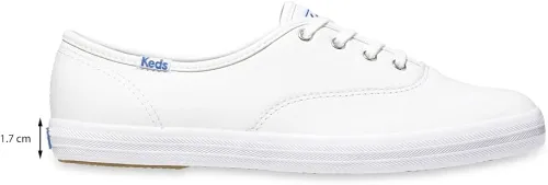 Vista 10 de Keds Champion - Tenis de cuero con cordones para mujer