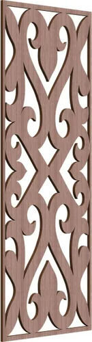 Vista 134 de Keene Paneles de pared decorativos de madera con calado, 9 3/8 pulgadas de ancho x 24 3/8 pulgadas de alto x 1/4 de alto, abedul Birch