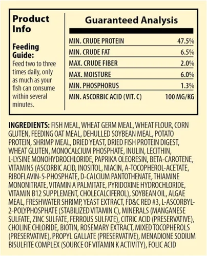 Vista 4 de TetraColor XL Gránulos Tropicales con Potenciador de Color Natural, 2.65 Oz
