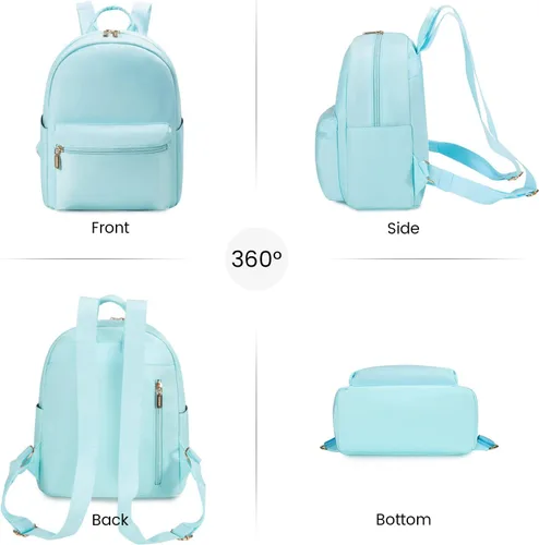 Vista 8 de LOVEVOOK Mini mochila pequeña y linda mochila de moda para niñas y mujeres