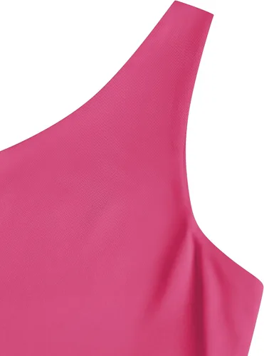 Vista 3 de ZAFUL Falda de 2 piezas para mujer con camiseta sin mangas, falda torcida de alta luz, vestido ajustado para fiesta, club, salida nocturna, cóctel