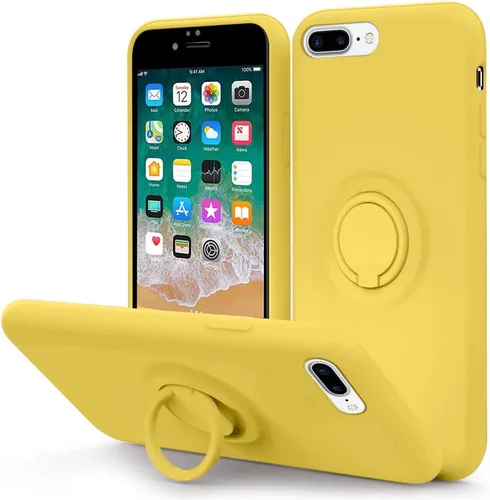 Vista 9 de MOCCA - Funda protectora de silicona con soporte, antiarañazos, de cuerpo completo y a prueba de golpes para iPhone XS/X de 5.8 pulgadas, morado
