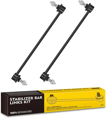 Vista 25 de TOVASTY 2 piezas eslabones de barra estabilizadora compatibles con Chevy Silverado 1500 2007-2016, Avalanche 07-13, Suburban 15-16, compatibles