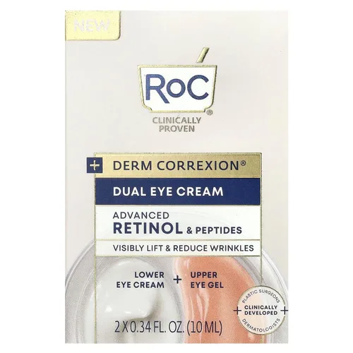 Vista 2 de RoC Derm Correxion Crema de Ojos Dual - 0.68 fl oz
