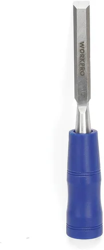 Vista 10 de WORKPRO W043007 Cincel para madera, hoja ancha de 1 pulgada, construcción de acero al cromo-vanadio (paquete individual)