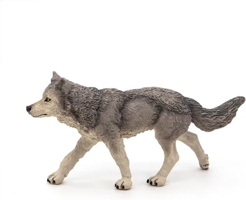 Vista 8 de Figura de lobo gris de Wild Animal KIngdom, de Papo