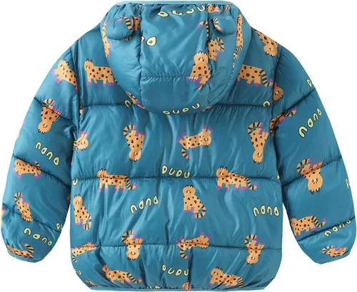 Vista 2 de Abrigos de invierno de estilo inflado con capucha para bebé