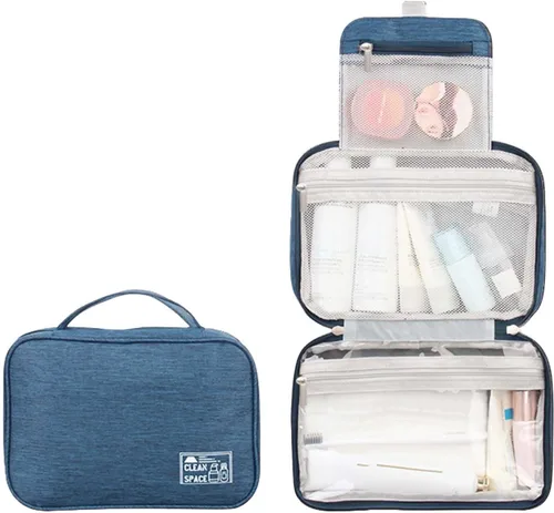 Vista 11 de Juego de neceser para mujer, para accesorios, bolsa de maquillaje, artículos de tocador de agua, contenedor de champú, artículos de aseo